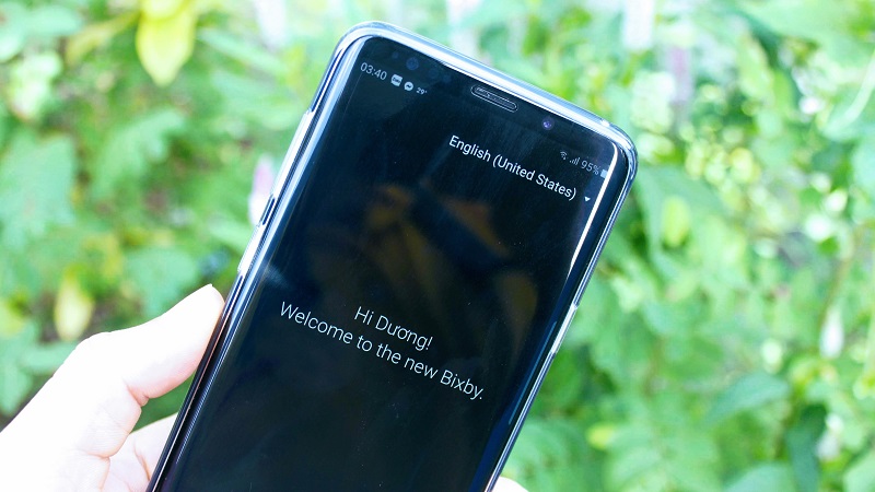 Galaxy S9 Plus kích hoạt Bixby Voice