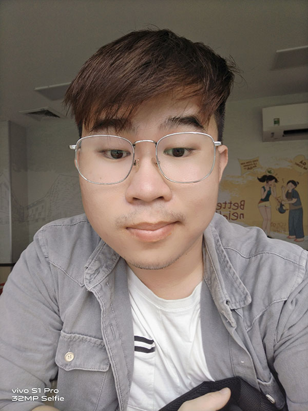 Ảnh selfie Vivo S1 Pro Ảnh selfie Vivo S1 Pro