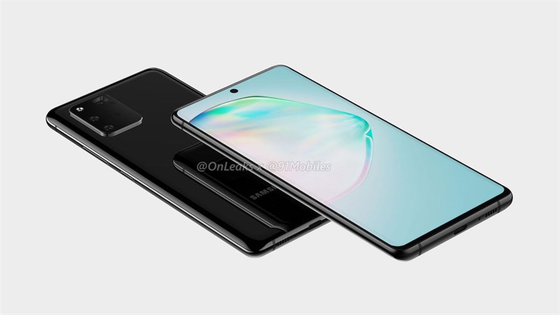 Samsung Galaxy A91 lộ ảnh render với màn hình đục lỗ giống Galaxy Note 10, cấu trúc camera sau hầm hố Samsung Galaxy A91 lộ ảnh render với màn hình đục lỗ giống Galaxy Note 10, cấu trúc camera sau hầm hố