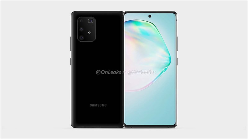 Samsung Galaxy A91 lộ ảnh render với màn hình đục lỗ giống Galaxy Note 10, cấu trúc camera sau hầm hố Samsung Galaxy A91 lộ ảnh render với màn hình đục lỗ giống Galaxy Note 10, cấu trúc camera sau hầm hố
