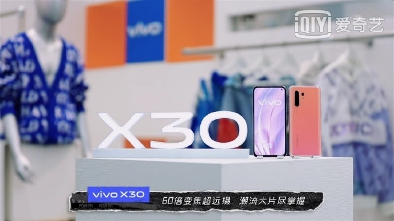 Vivo X30 lộ ảnh thực tế với thiết kế màn hình đục lỗ, cảm biến vân tay nhúng dưới màn hình