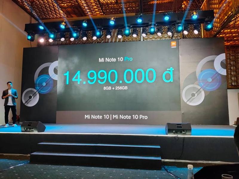 Sự kiện ra mắt Xiaomi Mi Note 10 tại Việt Nam Sự kiện ra mắt Xiaomi Mi Note 10 tại Việt Nam
