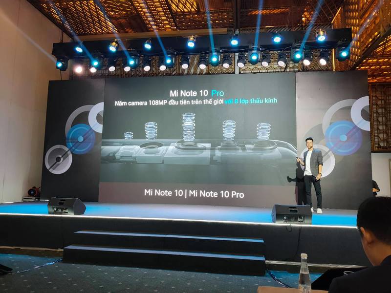 Sự kiện ra mắt Xiaomi Mi Note 10 tại Việt Nam Sự kiện ra mắt Xiaomi Mi Note 10 tại Việt Nam