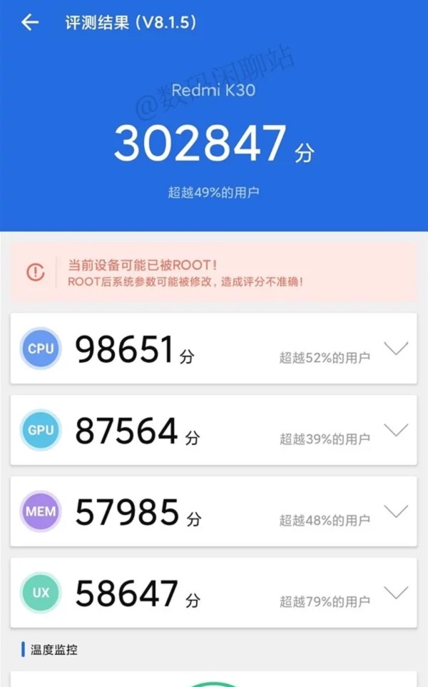 Redmi K30 xuất hiện trên phần mềm chấm điểm Antutu Benchmark với điểm số cực kỳ ấn tượng, xác nhận sẽ sử dụng chip Snapdragon 765G Redmi K30 xuất hiện trên phần mềm chấm điểm Antutu Benchmark với điểm số cực kỳ ấn tượng, xác nhận sẽ sử dụng chip Snapdragon 765G