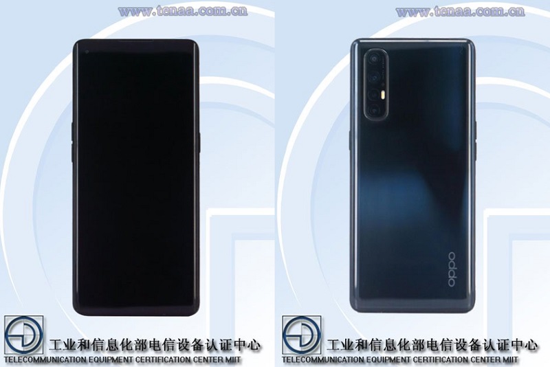 OPPO Reno3 Pro 5G bất ngờ xuất hiện trên cơ quan TENAA: Màn hình đục lỗ cong tràn viền, chip Snapdragon 765G, 4 camera sau