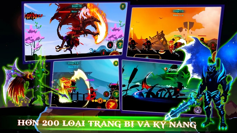 Hình ảnh trong game Sát Thủ Bóng Đêm: Stickman Shadow Hình ảnh trong game Sát Thủ Bóng Đêm: Stickman Shadow
