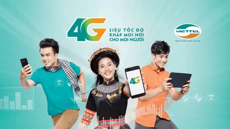 Truy cập Internet, nghe và gọi thả ga với gói cước 4G giá 