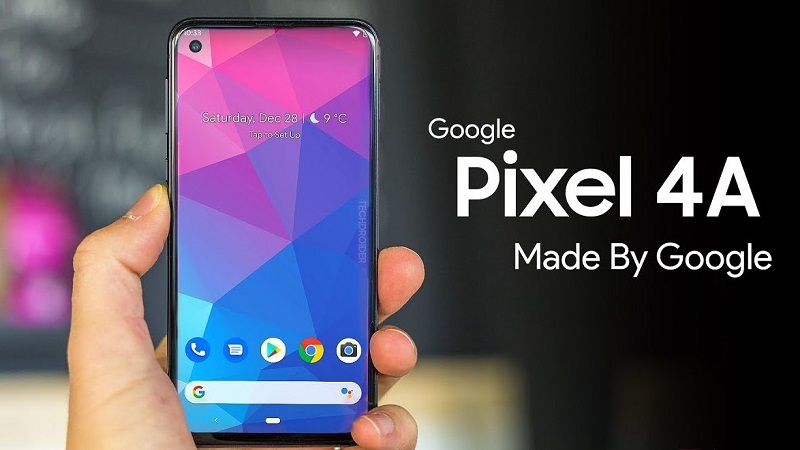 Google Pixel 4a lộ hình ảnh render đầu tiên