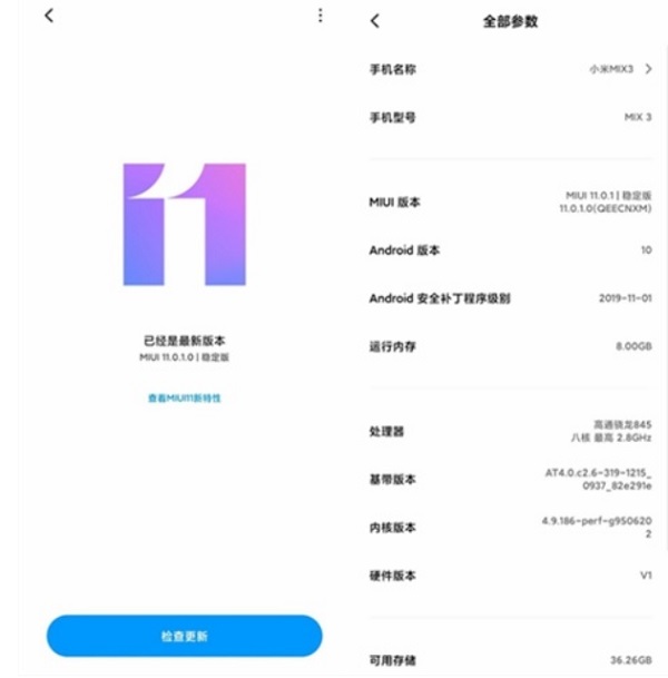 Xiaomi Mi MIX 3 chạy Android 10 Xiaomi Mi MIX 3 chạy Android 10