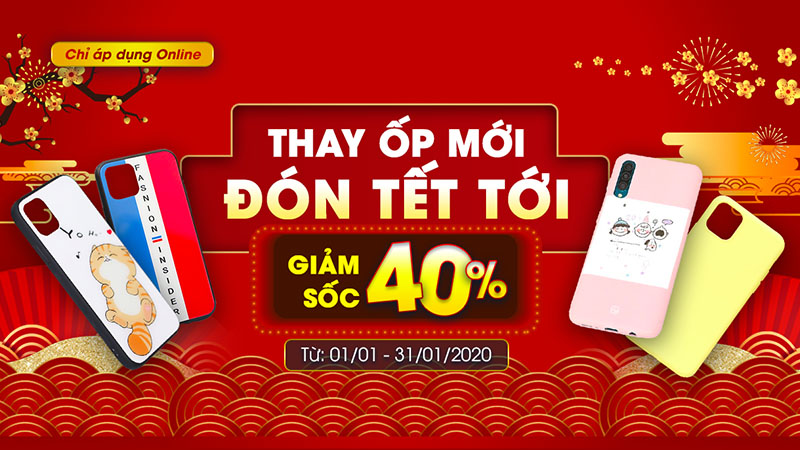 Ốp lưng giá sốc đón Tết Ốp lưng giá sốc đón Tết