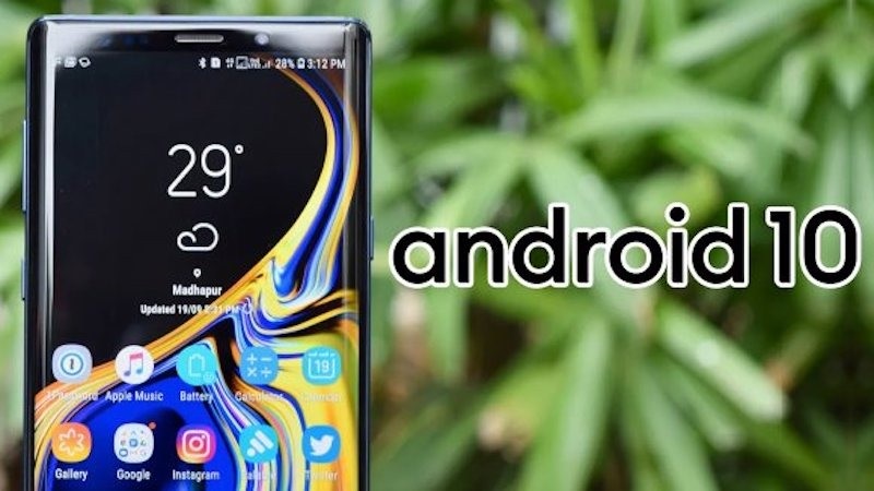 Samsung Galaxy Note 9 chính thức được 'lên đời' Android 10 Samsung Galaxy Note 9 chính thức được 'lên đời' Android 10