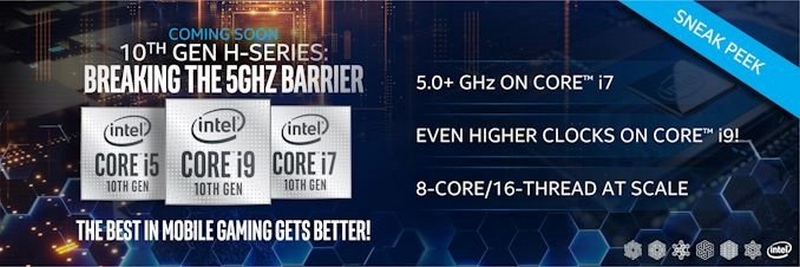 CES 2020: Intel công bố chip thế hệ 10 'Comet Lake' với tốc độ xung nhịp vượt mức 5GHz CES 2020: Intel công bố chip thế hệ 10 'Comet Lake' với tốc độ xung nhịp vượt mức 5GHz