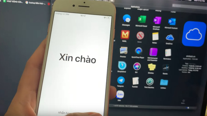 Khắc phục lỗi iCloud