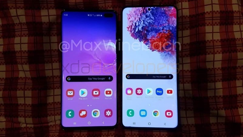Galaxy S20 Plus bất ngờ xuất hiện video trên tay người dùng: Màn hình 120Hz, vân tay siêu âm và nhiều chi tiết khác Galaxy S20 Plus bất ngờ xuất hiện video trên tay người dùng: Màn hình 120Hz, vân tay siêu âm và nhiều chi tiết khác