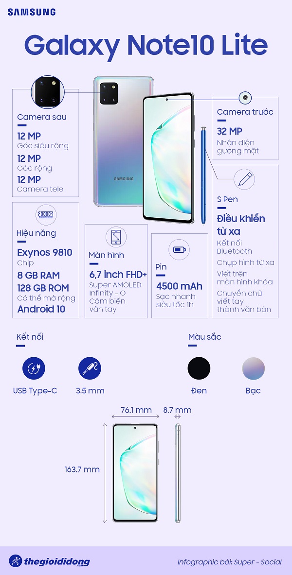 Note 10 Lite Note 10 Lite