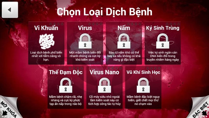 Game hóa thân virus