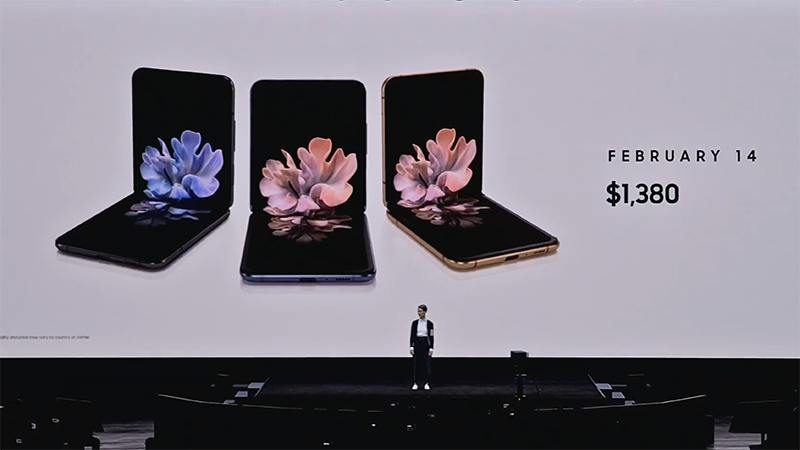 Trên tay Samsung Galaxy Z Flip