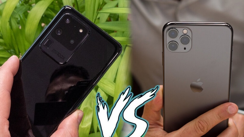 Galaxy S20 Ultra vs iPhone 11 Pro Max