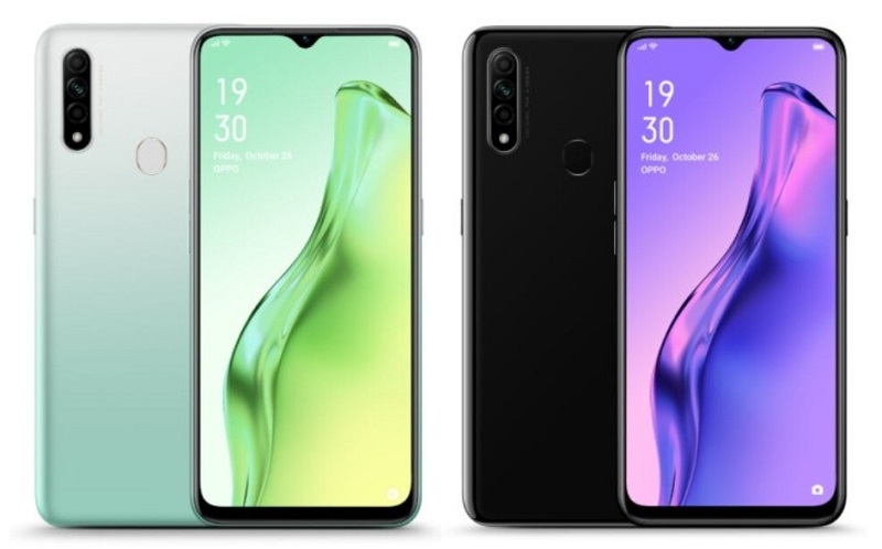 OPPO A31 Fantasy White (bên trái) và Mystery Black (bên phải) OPPO A31 Fantasy White (bên trái) và Mystery Black (bên phải)