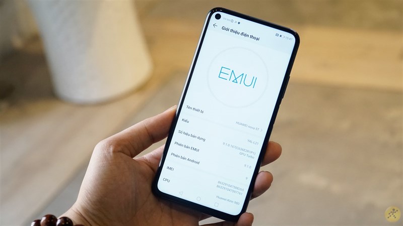 Đánh giá chi tiết Huawei Nova 5T