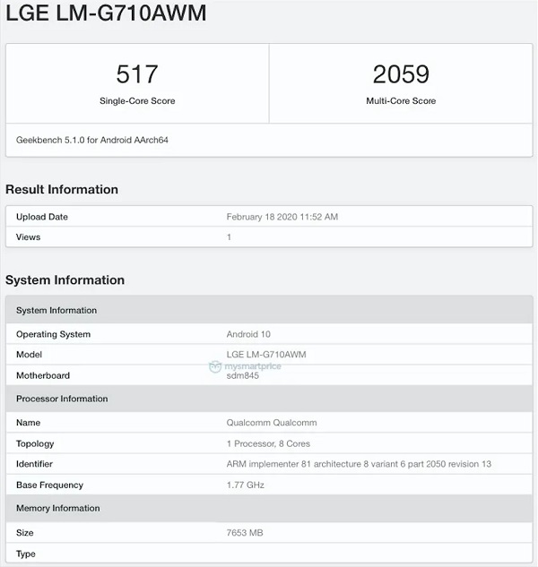 LG G7 ThinQ LG G7 ThinQ