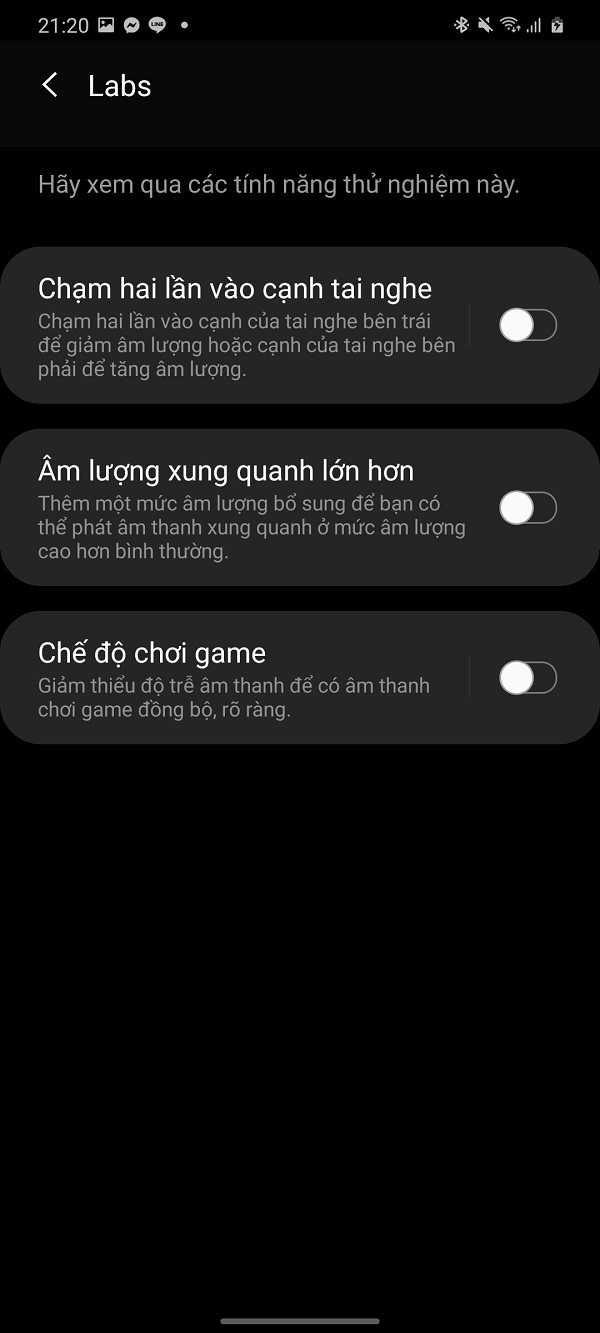 các chức năng các chức năng