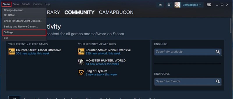 Steam game Steam game