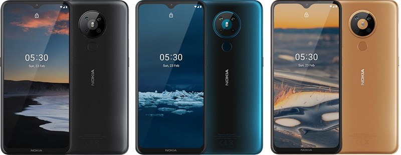 Nokia 5.3 tầm trung và Nokia 1.3 giá rẻ ra mắt: 4 camera sau, pin 2 ngày, giá từ 2.3 triệu đồng Nokia 5.3 tầm trung và Nokia 1.3 giá rẻ ra mắt: 4 camera sau, pin 2 ngày, giá từ 2.3 triệu đồng