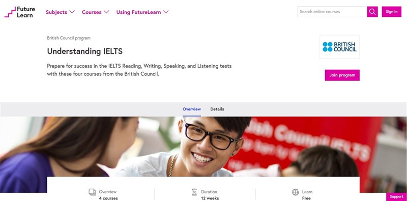 Học IELTS miễn phí