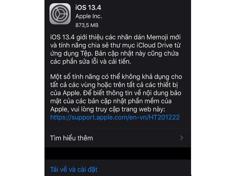 Apple chính thức phát hành iOS 13.4 và iPadOS 13.4