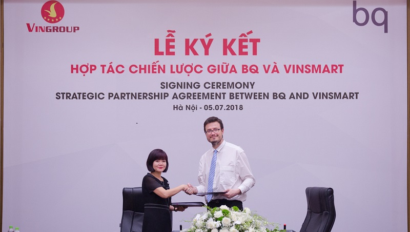 Vinsmart mua lại BQ