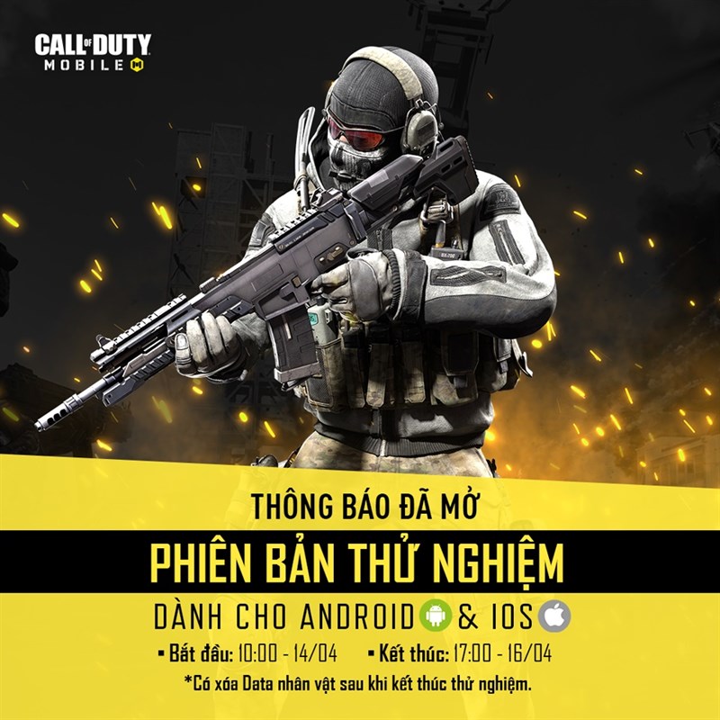 Call of Duty: Mobile phiên bản Việt hóa thử nghiệm chính thức ra mắt, bạn nào tải được rồi vào xác nhận cho anh em mừng nào