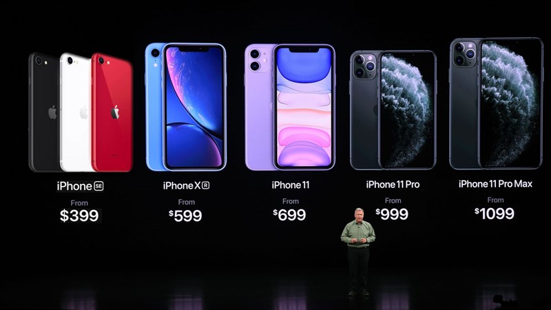 giá các dòng iPhone 2020 giá các dòng iPhone 2020