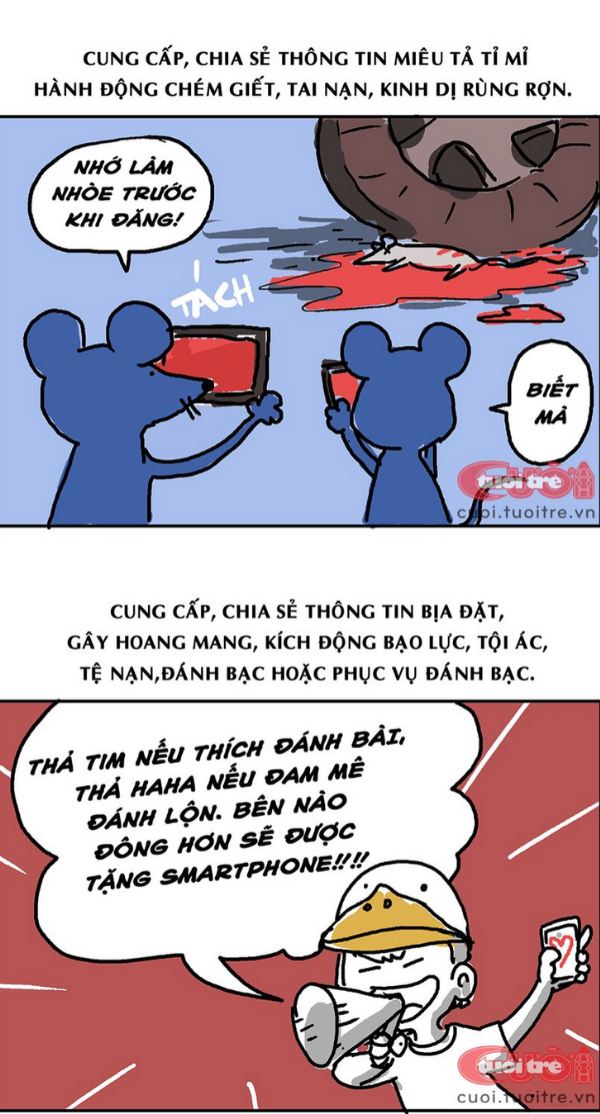 Cẩm nang tranh bị phạt oan dành cho người chơi Mạng xã hội Cẩm nang tranh bị phạt oan dành cho người chơi Mạng xã hội