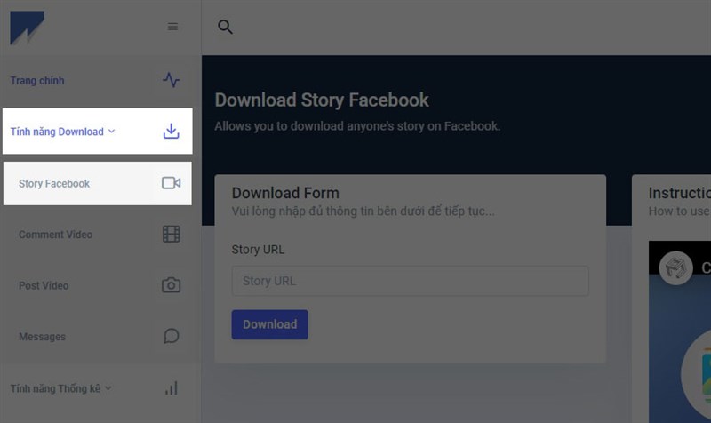 Mẹo đăng story không giới hạn thời lượng và tải về story của bạn bè trên Facebook