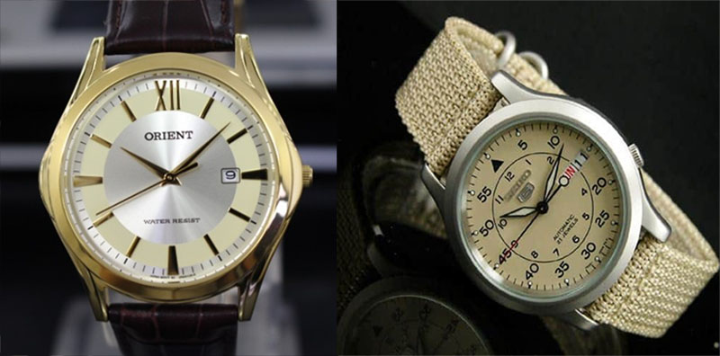 đồng hồ Seiko vs Orient giá rẻ