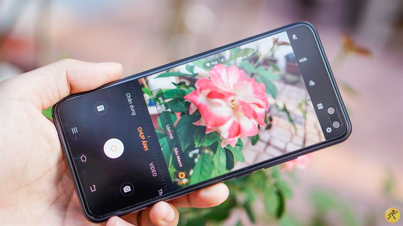 Giao diện camera trên Vivo V19 Giao diện camera trên Vivo V19