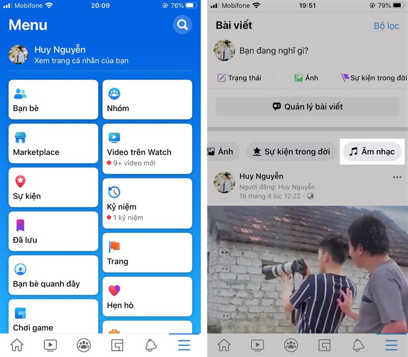 Cách thêm bài hát vào trang cá nhân Facebook Cách thêm bài hát vào trang cá nhân Facebook