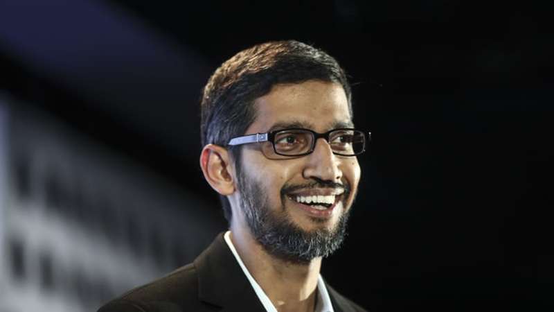 CEO Sundar Pichai CEO Sundar Pichai