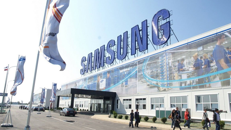Nha may Samsung