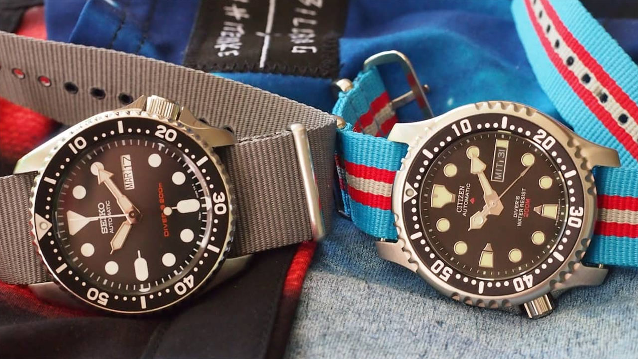 Seiko SKX007 vs Citizen NY0040