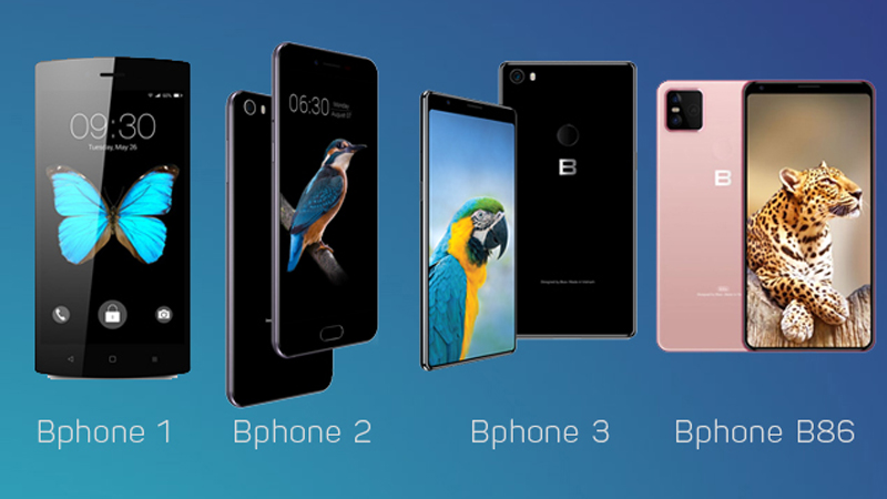 Hành trình 6 năm từ Bphone 1 đến Bphone B86 Hành trình 6 năm từ Bphone 1 đến Bphone B86