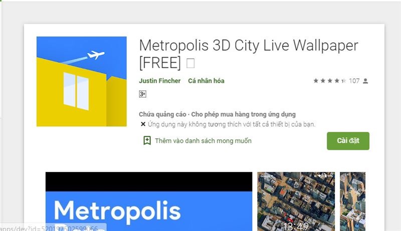 Làm hình nền điện thoại trở nên thú vị hơn với Metropolis Làm hình nền điện thoại trở nên thú vị hơn với Metropolis