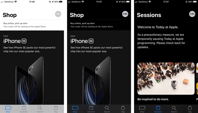 Dark Mode Apple Store Dark Mode Apple Store