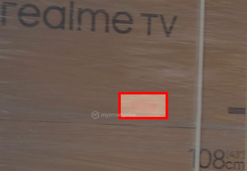 Bao bì TV Realme đây rồi Bao bì TV Realme đây rồi