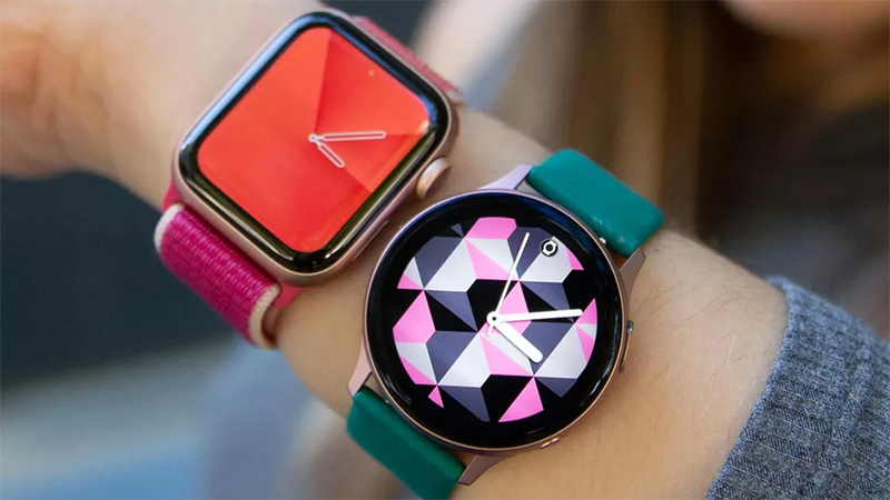 trên tay Apple Watch vs Galaxy Watch trên tay Apple Watch vs Galaxy Watch
