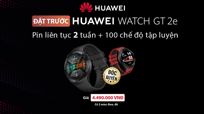 Đặt trước Huawei Watch GT 2e