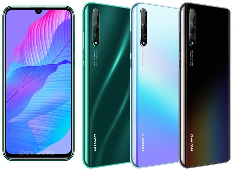 Huawei P Smart S lộ ảnh thiết kế và các phiên bản màu