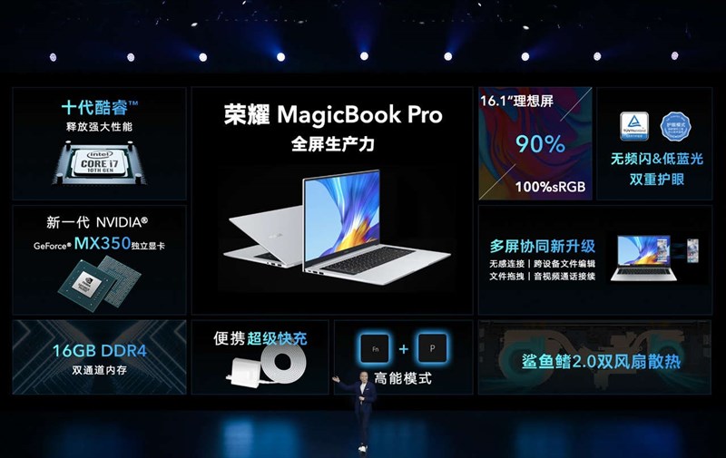 Honor MagicBook Pro 2020 ra mắt Honor MagicBook Pro 2020 ra mắt