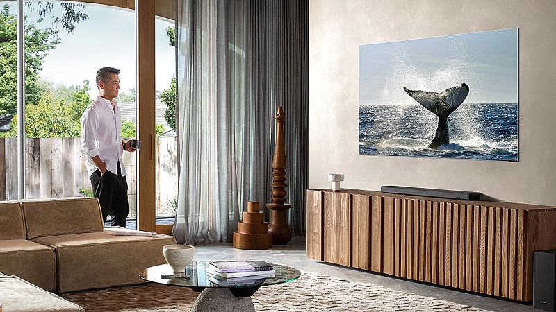 Samsung ra mắt thế hệ TV QLED 8K mới với tỷ lệ màn hình chiếm đến 99% Samsung ra mắt thế hệ TV QLED 8K mới với tỷ lệ màn hình chiếm đến 99%